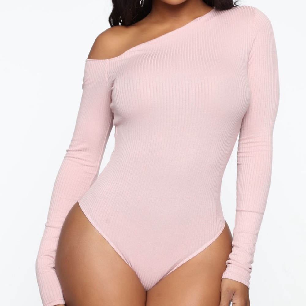 Fashion Nova One Shoulder Bodysuit